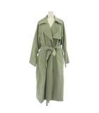 イエナ IENA トレンチコート ロング ベルト付 カーキ /MY ■OS
