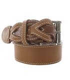 マックス&コー MAX&CO. ベルト レザー XS ブラウン /YO22