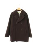 ティッカ TICCA 25AW Pコート アウター ダブル ウール F ブラウン /DO ■OS