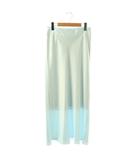 イエナ IENA 25SS ダブルサテンスカート ロング 38 ライトブルー /DF ■OS