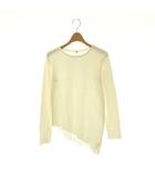 シールーム・リン Sea Room lynn C/L FLUFFYスラッシュカット ロンT Tシャツ カットソー F ホワイト /DF ■OS