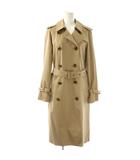 裏地ボーダートレンチコート ベルト付き ベージュ /CX ■OS