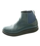 プランテーション plantation バックゴアブーツ アンクル ショート M ブルーグリーン /SS ■OS