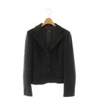マックスマーラ ウィークエンドライン MAX MARA WEEKEND LINE ウールジャケット コート 40 チャコールグレー /SS ■OS