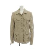 セオリー Theory コットン ジャケット 4 ベージュ レギュラーカラー フラップポケット /AG ■OS