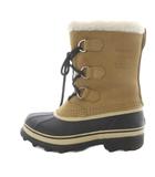 ソレル SOREL カリブー ブーツ ロゴ 23cm 茶色 ブラウン /SR