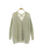ルーニィ LOUNIE 24AW ラメスパンコールニットカーディガン F グレー /MY ■OS
