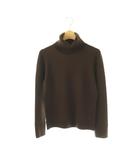 バーバリー ロンドン BURBERRY LONDON タートルネックニット プルオーバー 2 ブラウン /DF ■OS