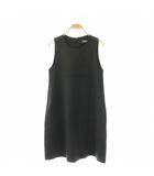 Sマックスマーラ 'S Max Mara ノースリーブ ワンピース ひざ丈 チャコール /CX ■OS