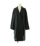 アンタイトル UNTITLED コットンロングコート スプリングコート コットン 1 紺 /NR ■OS