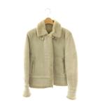 シーケーカルバンクライン ck Calvin Klein ムートンジャケット 4 ライトグレー /MY ■OS