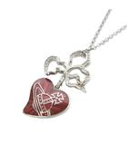 ヴィヴィアンウエストウッド Vivienne Westwood ハート オーブ ネックレス ペンダント シルバー色 /SR