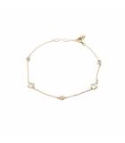 VENDOME AOYAMA ヴァンドーム青山 ストーン ブレスレット K10 イエローゴールド /SR