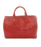 ルイヴィトン LOUIS VUITTON エピ スピーディー30 バッグ ハンド レザー 赤 レッド /SS ■OS ■OH