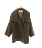 バビロン BABYLONE 25AW ダブルフェイスPコート アウター ミドル丈 F ブラウン /CX ■OS