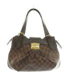 ルイヴィトン LOUIS VUITTON ダミエ システナPM ハンドバッグ キャンバス ロゴ 茶 ブラウン N41542 /BB ■OH