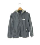 ブリーフィング BRIEFING ゴルフウェア ジップアップブルゾン フード収納 S スモークパープル グレー /ES ■OS