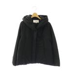 アバハウス ABAHOUSE エクリュ ECRU 中綿ジャケット フードジャケット 34 ブラック/DF ■OS