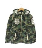 パーリーゲイツ PEARLY GATES ナイロン カモフラジップジャケット ジャンパー パーカー 1 カーキグリーン マルチカラー /ES ■OS