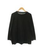 テアトラ TEATORA CARTRIDGE TEE L/S SOLOTEX Tシャツ XXL 黒 ブラック 無地 ラウンドネック 長袖 /AZ