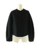 ルルウィルビー Loulou Willoughby 24AW シャルムビーバーリバージャケット ノーカラー 2 ブラック /CX ■OS