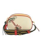 コーチ COACH × KEITH HARING × DISNEY MICKEY MOUSE ショルダーバッグ オフホワイト 黄色 赤 6450 /MI ■OS