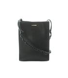 ジルサンダー JIL SANDER タングル クロコ スモールバッグ ショルダーバッグ クロコ型押し 黒 /MI ■OS