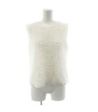 アプワイザーリッシェ Apuweiser-riche ベスト 2 白 ホワイト ノースリーブ ラウンドネック /AZ