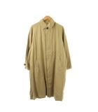 ハロータウンストアーズ HARROW TOWN STORES HTS バルマカーンコート ステンカラーコート リネン混 44 ベージュ /ES ■OS