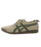 オニツカタイガー Onitsuka Tiger MEXICO 66 SD スニーカー ローカット レザー US6 ベージュ グラスグリーン 1183A872 /YO21 ■SH