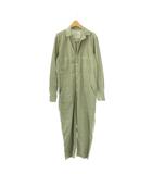 フランク&アイリーン Frank&Eileen Deuxieme Classe取り扱い オールインワン ジャンプスーツ つなぎ リネン混 S スモークグリーン /ES ■OS