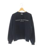 トミーヒルフィガー TOMMY HILFIGER 24AW ロゴプリントスウェットプルオーバー トレーナー XS 紺 ネイビー /SS ■OS