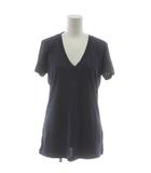 アクネ ストゥディオズ Acne Studios Tシャツ S 紺 ネイビー Vネック 無地 半袖 /AZ