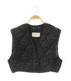 トゥデイフル TODAYFUL Quilting Short Vest キルティングベスト 中綿 F ブラック /ES ■OS