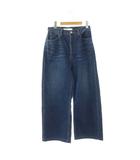 イエナ IENA 24AW ハイウエストデニム パンツ ジーンズ ワイド 40 インディゴ /CX ■OS