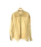 イエナ IENA 24SS ラミーリヨセルフェミニンシャツ 長袖 オーバーサイズ 38 ベージュ /MY ■OS