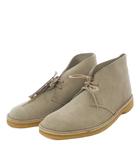 クラークス clarks オリジナルズ デザートブーツ スエード US9 グレー 500679 /YO16