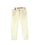 カレントエリオット CURRENT ELLIOTT ホワイトスキニーデニムパンツ ジーンズ XS  無地 /OK ■OS ■SH