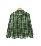 レリアン Leilian チェック シャツ 長袖 9 マルチカラー /DF ■OS