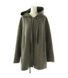 Sマックスマーラ 'S Max Mara CUCITO A MANO ダブルフェイスフードコート 42 グレー /SY ■OS