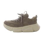 アグ オーストラリア UGG australia Calle Lace for emmi スニーカー 24cm 茶色 ブラウン 1126590 /SR