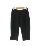 メゾンスペシャル MAISON SPECIAL Sabrina Pants パンツ クロップド ジッパーフライ 36 ブラック /DO ■OS ■SH