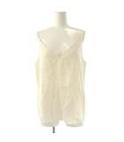 プラージュ Plage 24SS Feminine Satin camisole キャミソール カットソー Vネック アイボリー /DO ■OS