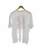 ビームス BEAMS バックロゴTシャツ S 白 ホワイト 半袖 ラウンドネック /AG ■OS