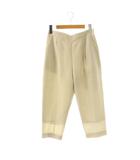 エヴァムエヴァ evam eva wool tuck pants テーパードパンツ ウール 1 グレージュ /ES ■OS