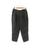 エヴァムエヴァ evam eva linen tuck pants テーパードパンツ リネン 1 チャコール /ES ■OS