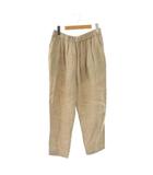 エヴァムエヴァ evam eva linen tuck pants テーパードパンツ リネン 1 ベージュ /ES ■OS