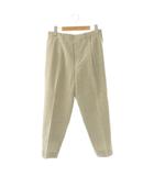 エヴァムエヴァ evam eva wool tuck pants テーパードパンツ 1 グレージュ /ES ■OS