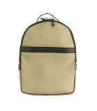 ジュゼッペザノッティデザイン GIUSEPPE ZANOTTI DESIGN リュックサック デイパック 型押し模様 ライトベージュ 黒 /MI ■OS