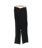 ザラ ZARA カーゴ ワイドパンツ M 黒 /SY ■OS